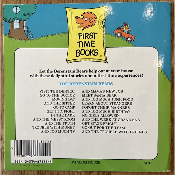 Berenstain Bears First Time Bks.: The Berenstain Bears Forget Their Manners - Picture 3 of 3